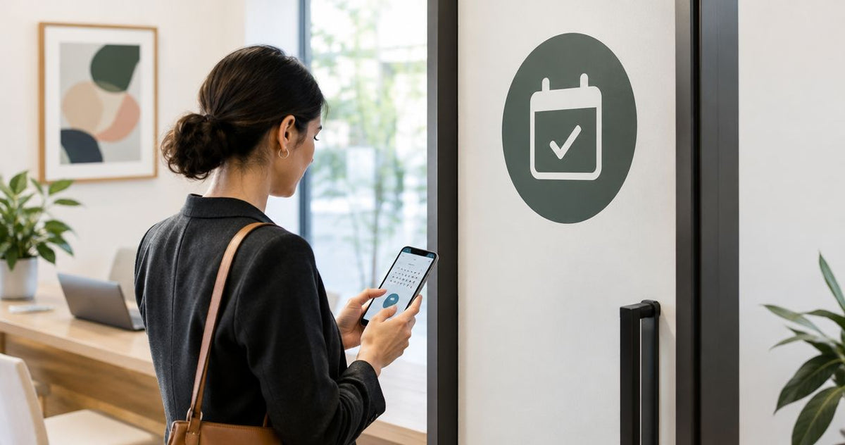 How to connect an appointment-only decal to your booking calendar