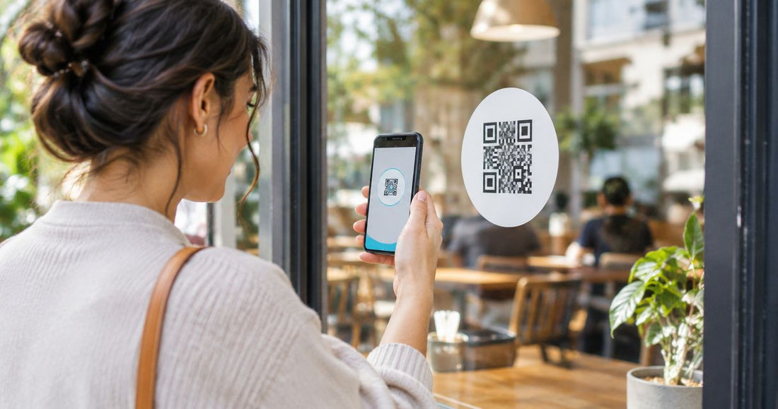 How to connect a window decal QR code to your online menu