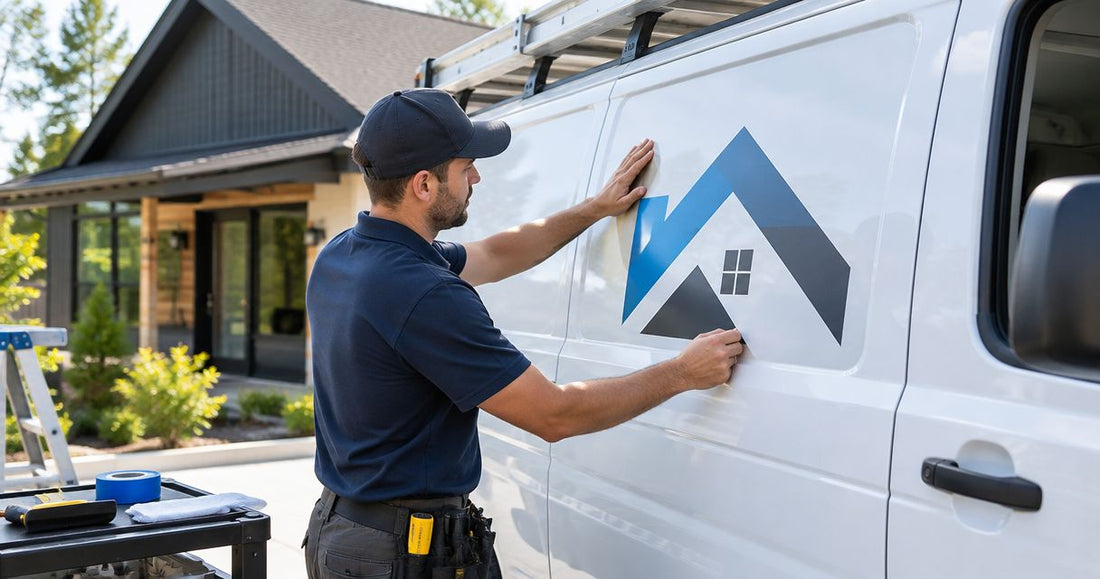 Custom vehicle decals for contractors and home service businesses: complete 2026 guide