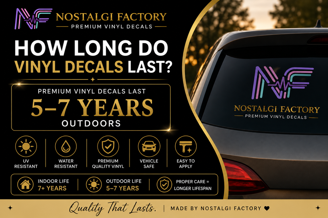 HOW LONG DO VINYL DECALS LAST?