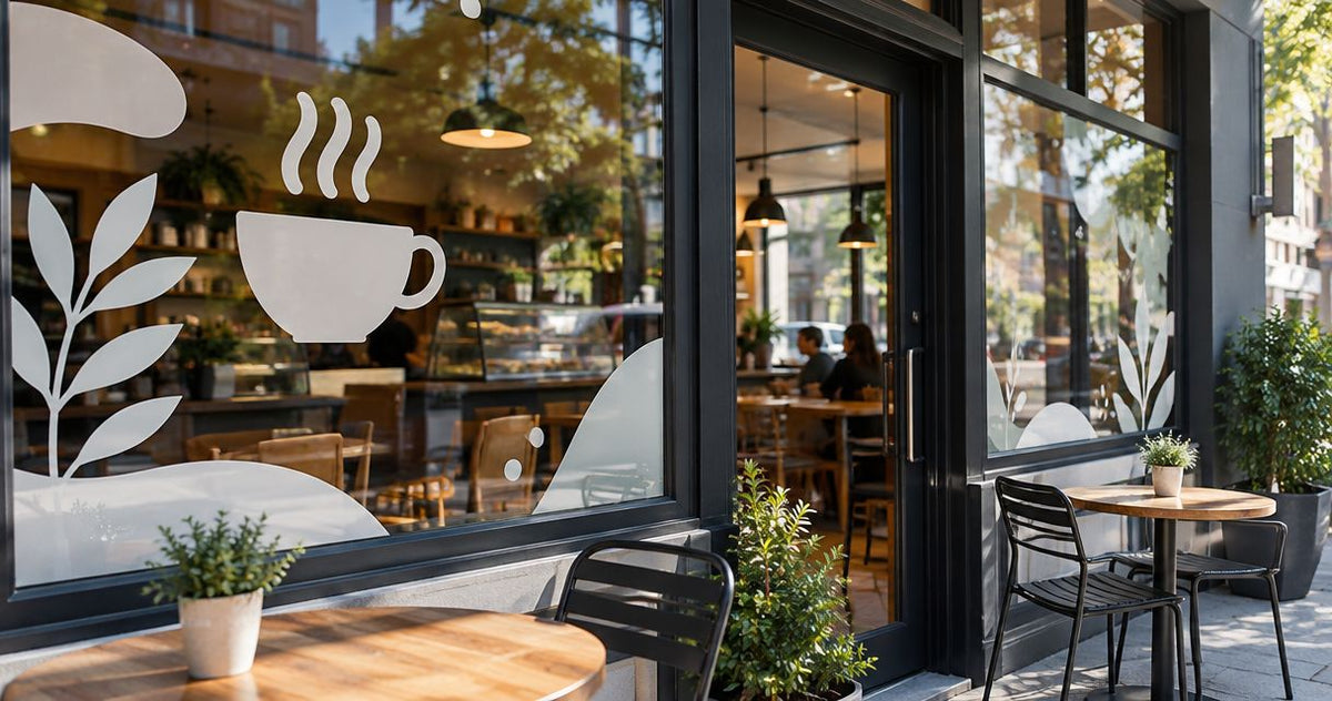 Business window decals for restaurants and cafes: complete 2026 guide