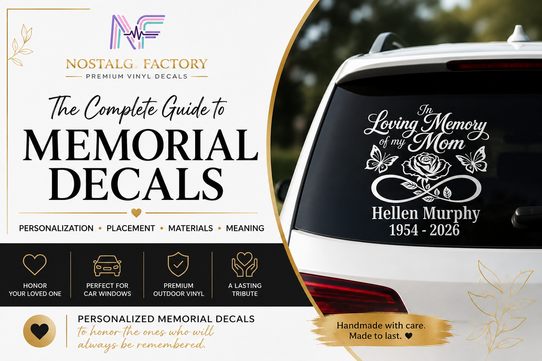The Complete Guide to Memorial Decals
