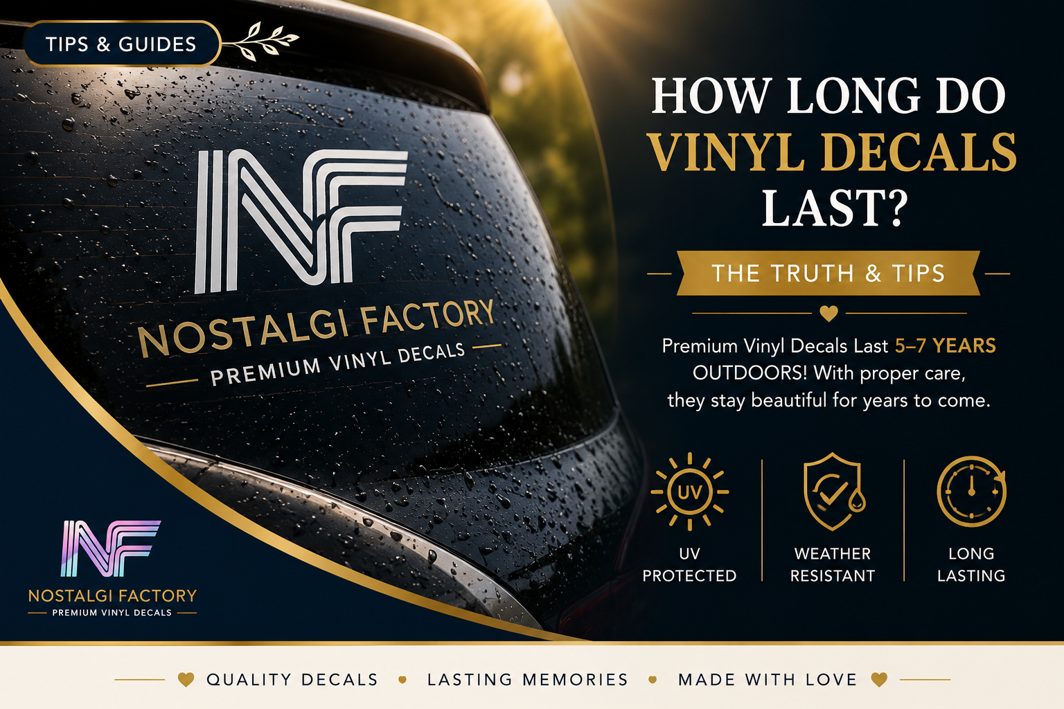 HOW LONG DO VINYL DECALS LAST?