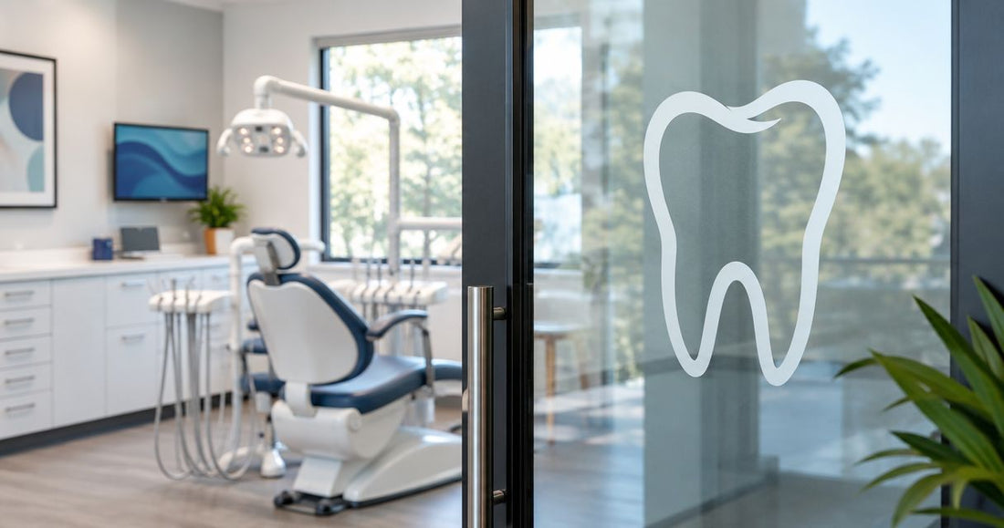 Business door decals for medical and dental offices: complete 2026 guide
