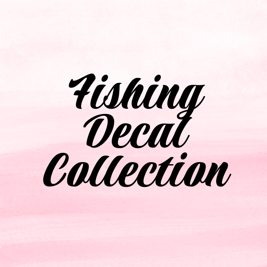 Fishing Decal Collection