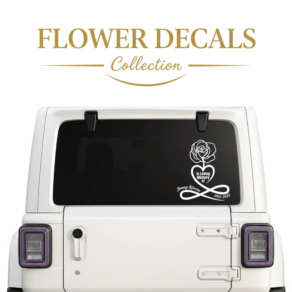 Flower Decals