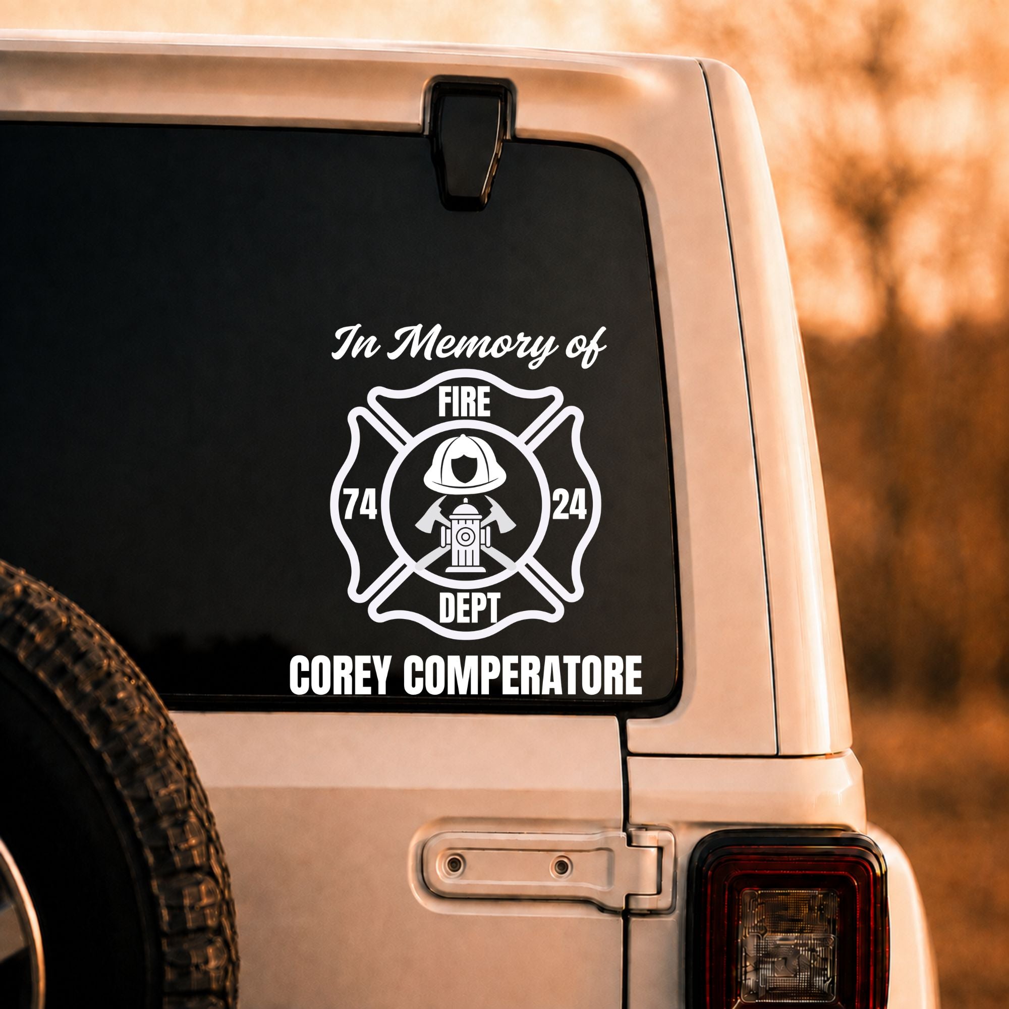 First Responder Decals