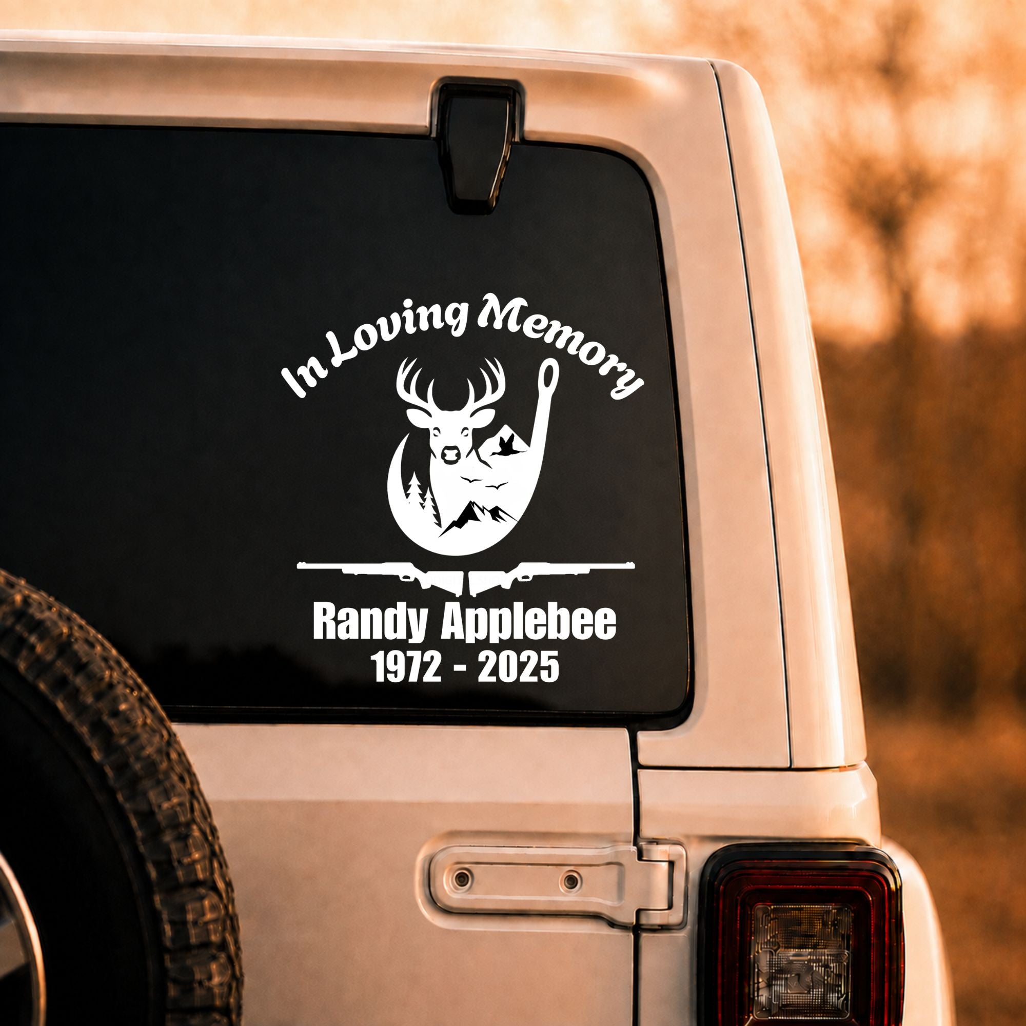 Hunting Memorial Decals