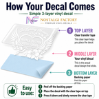 Create Their Memorial -  Custom Vinyl Decal Designed From Their Story