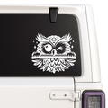 Owl Wink Vinyl Decal | 5 Color Options | Car Window Sticker Nostalgi Factory