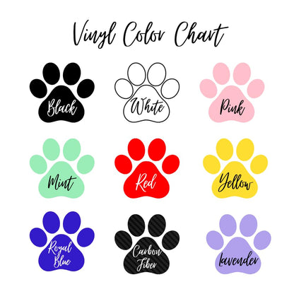 Custom Dog Silhouette Stickers | All Breeds | Car Decals | Dogs With Name | Dog Lover | Vinyl Sticker | Dog Decal - Nostalgi Factory