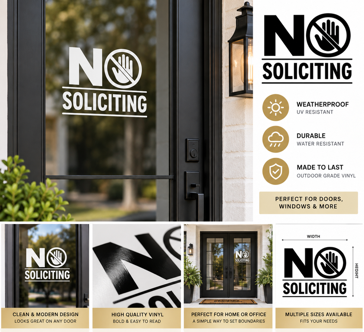 Custom Decal | Premium Vinyl – Available in 4 Sizes & 12 Colors
