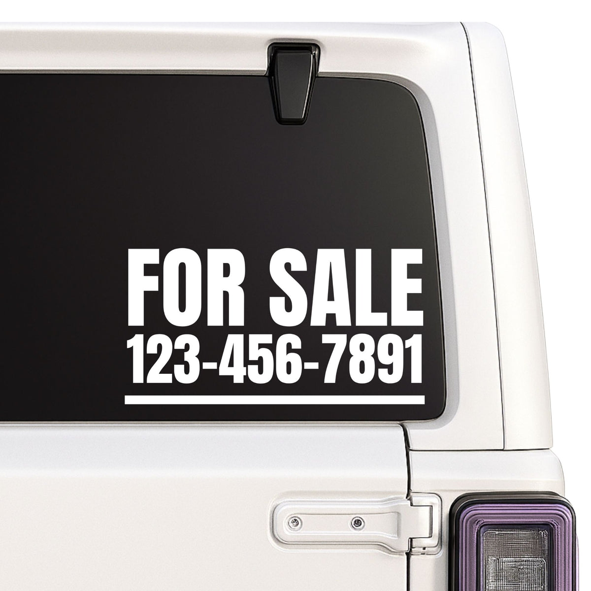 FOR SALE | Custom Number | Personalized Decal Sticker Nostalgi Factory