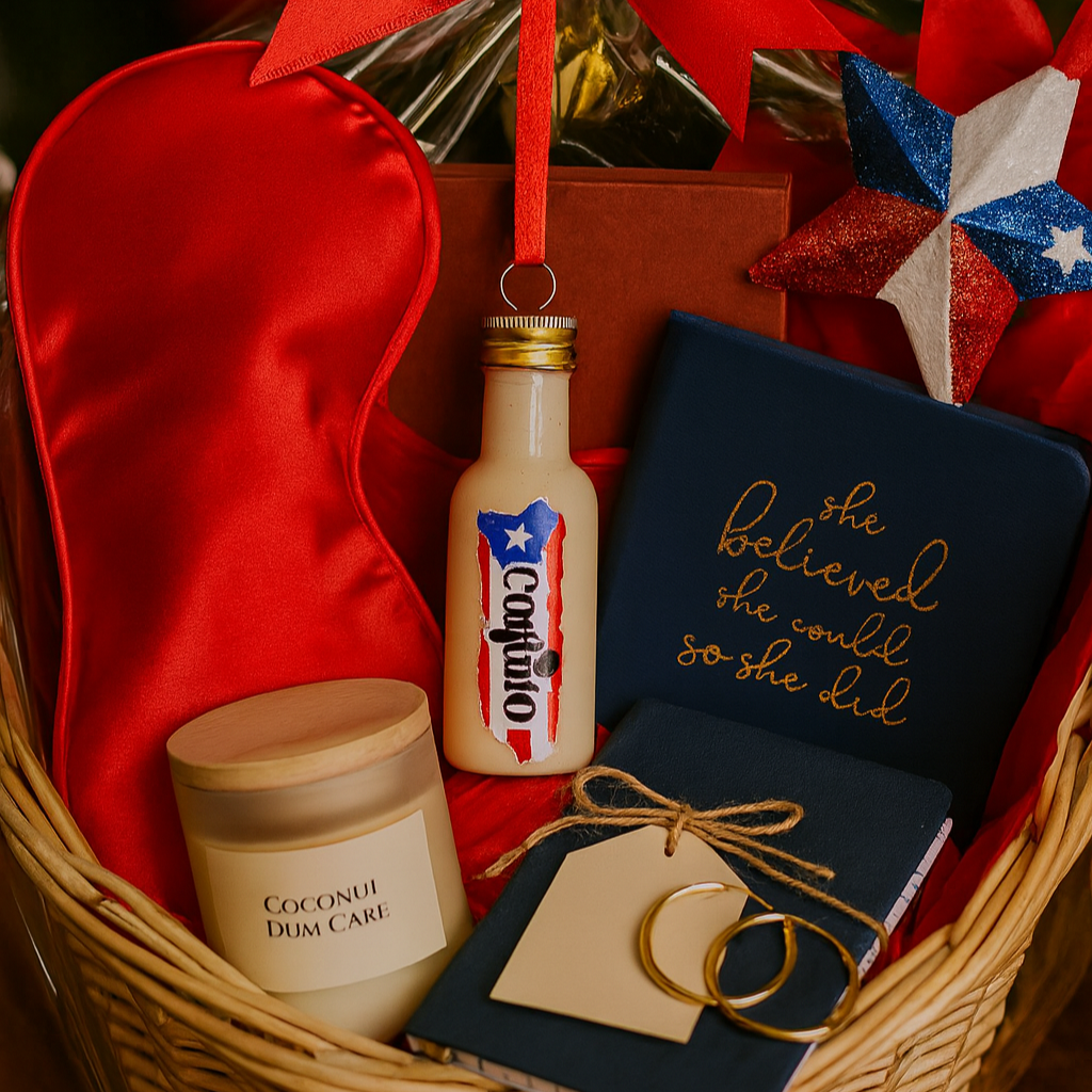 Small Coquito Ornament – Puerto Rican Holiday Keepsake