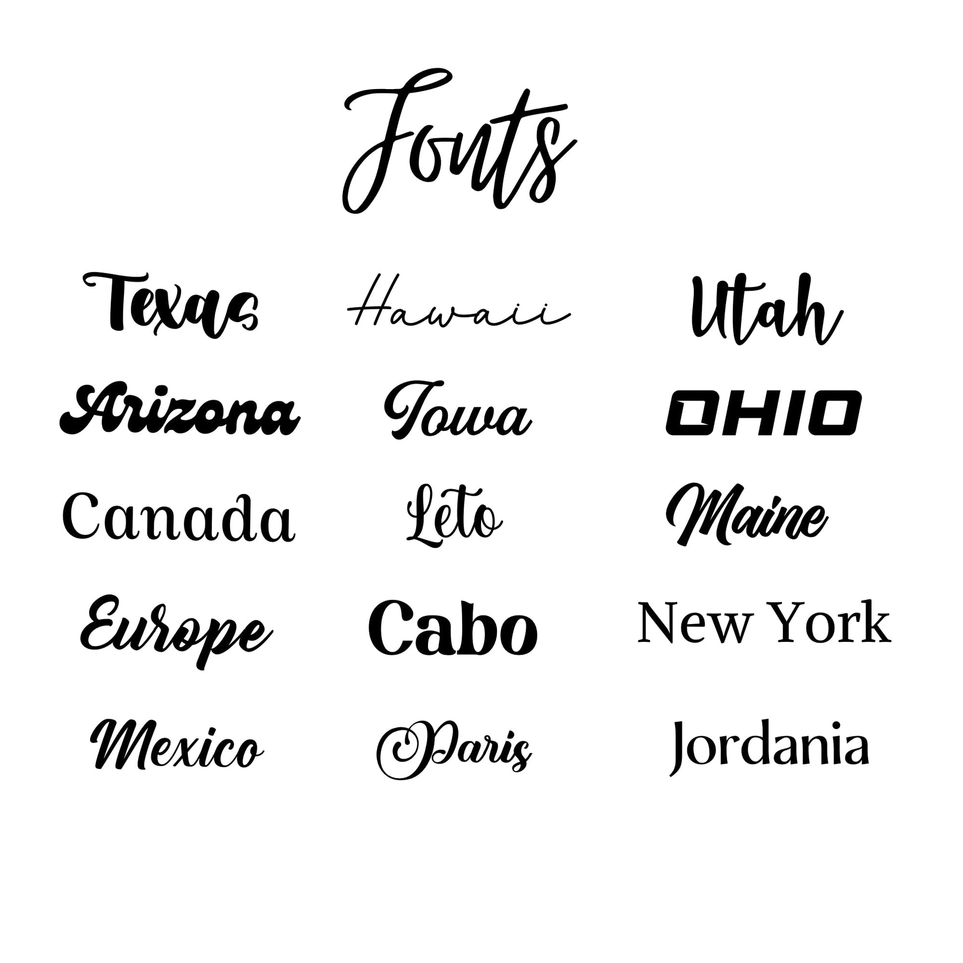 Personalized Family Car Decal | Car Window Sticker | Vinyl Decal for Frame | Multiple Colors Available | Application Instructions Included - Nostalgi Factory