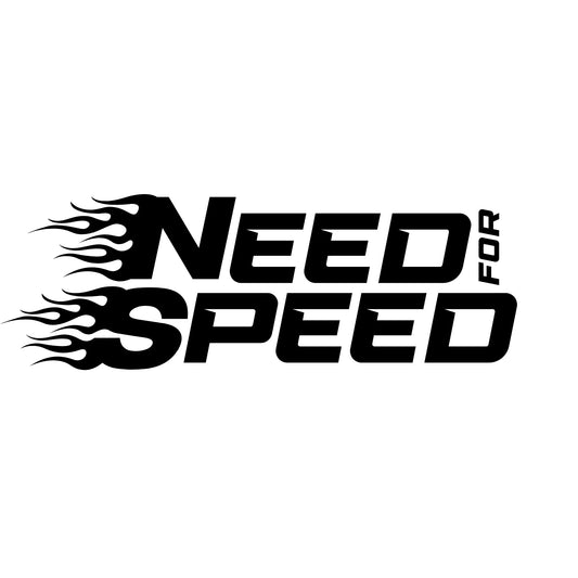 Need For Speed Car Vinyl Decal Sticker | 5 Colors Available | Weatherproof Vinyl - Nostalgi Factory