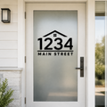 Custom Address Decals – Set of 2 | Personalized Vinyl Decals