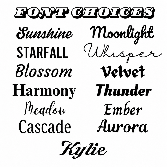 Girlfriend Name Car Vinyl Decal | Door Step Seat Sticker Gift