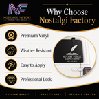 Custom Notary Public Vinyl Decal | Professional Book and Quill Logo Design | Great for Car | Laptops | Business Window | Advertising | Available in 5 Colors Generic