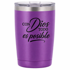 Con Dios Todo Es Posible - Spanish Inspirational Decal Nostalgi Factory