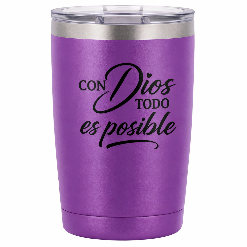Con Dios Todo Es Posible - Spanish Inspirational Decal Nostalgi Factory