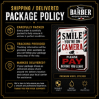Smile You're On Camera – Barber Shop Sticker Nostalgi Factory