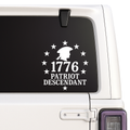 1776 | Patriot Descendant Vinyl Decal | Available in 5 Colors Nostalgi Factory
