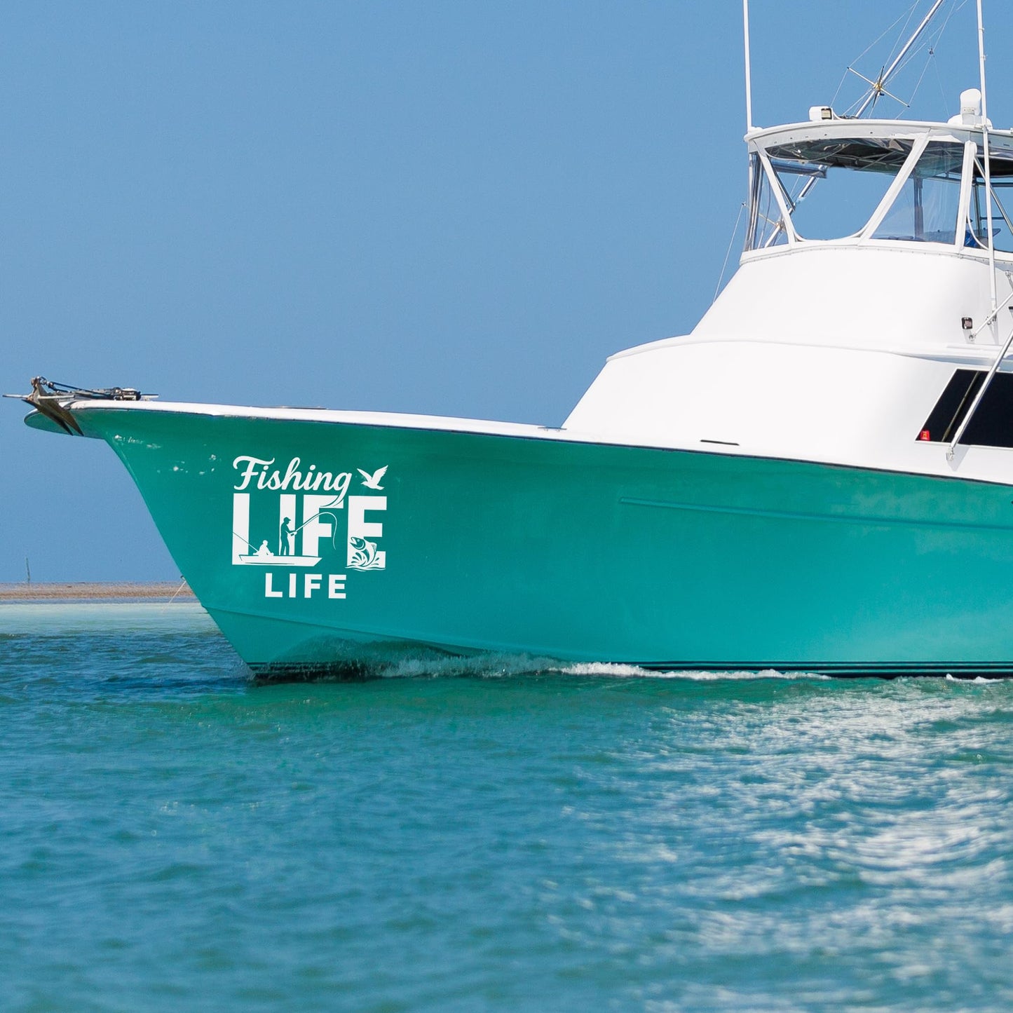 Fishing LIFE Vinyl Decal Sticker for Car Windows| Boats | Laptops & Outdoor Gear | Gift - Nostalgi Factory