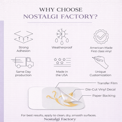 Orange 4-inch car decal featuring the humorous "My Therapist Has A Wet Nose" dog design by Nostalgi Factory.