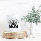 Mom Sunflower Decal Sticker | Inspirational Design with Loving Caring Message | Tumbler Mug Laptop Decal | Multiple Colors Available - Nostalgi Factory