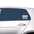 Notice Please Do Not Slam The Door Vinyl Decal Sticker | Car Window Sign | 5 Colors Available - Nostalgi Factory